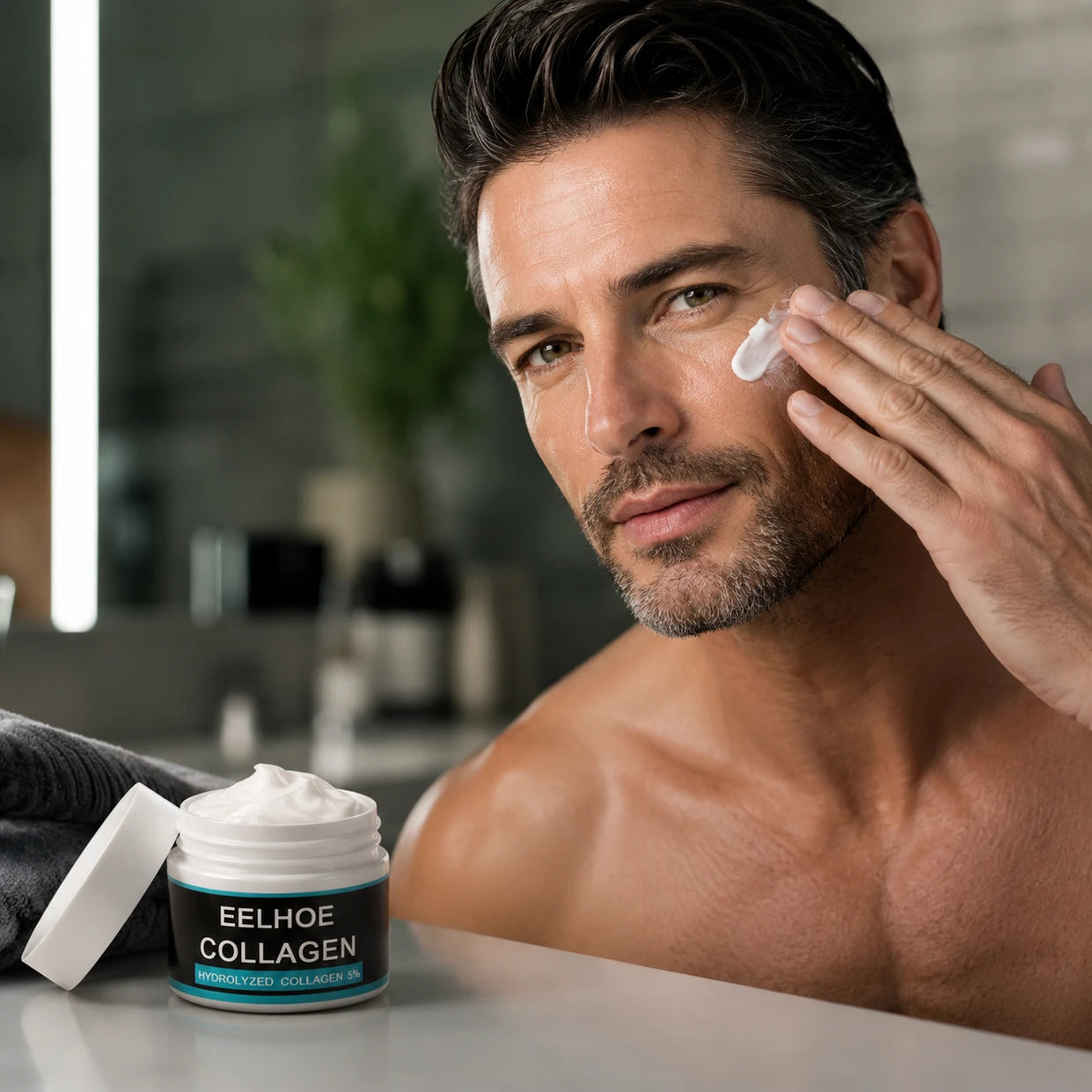 Crema Antiarrugas Eelhoe Hombre - Piel Joven y Firme - Imagen 3
