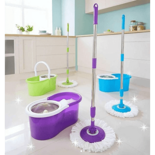 Trapero Giratorio Magico Con Balde 360° -  [PROMOCIÓN DISPONIBLE SOLO HOY]
