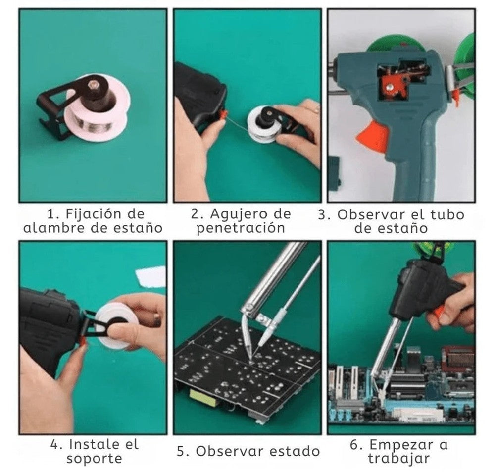 IronFix – Pistola De Soldar De Alto Rendimiento - 3