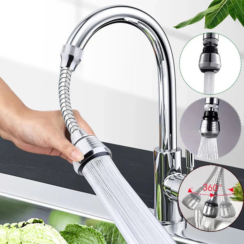 💦😯 Grifo Giratorio 360 Shaper – Comodidad, Estilo y Ahorro en Cada Giro