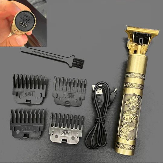 BarberPro Máquina De Afeitar USB Recargable - [PROMOCIÓN DISPONIBLE SOLO HOY]